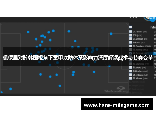 佩德里对阵韩国视角下意甲攻防体系影响力深度解读战术与节奏变革 佩德里对阵韩国视角下意甲攻防体系影响力深度解读战术与节奏变革